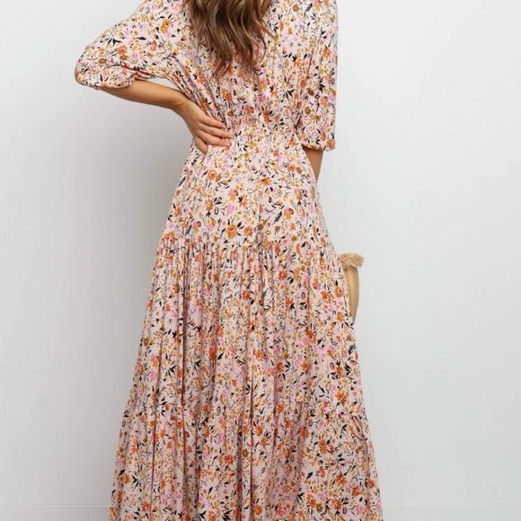 Petal & Pup Kelda Soft-Multicolor Floral Maxi Dress Sz XL was $89 - Picture 5 of 5
